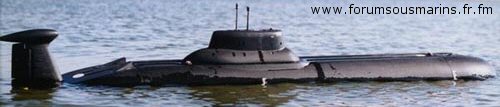 Les sous-marins radiocommands